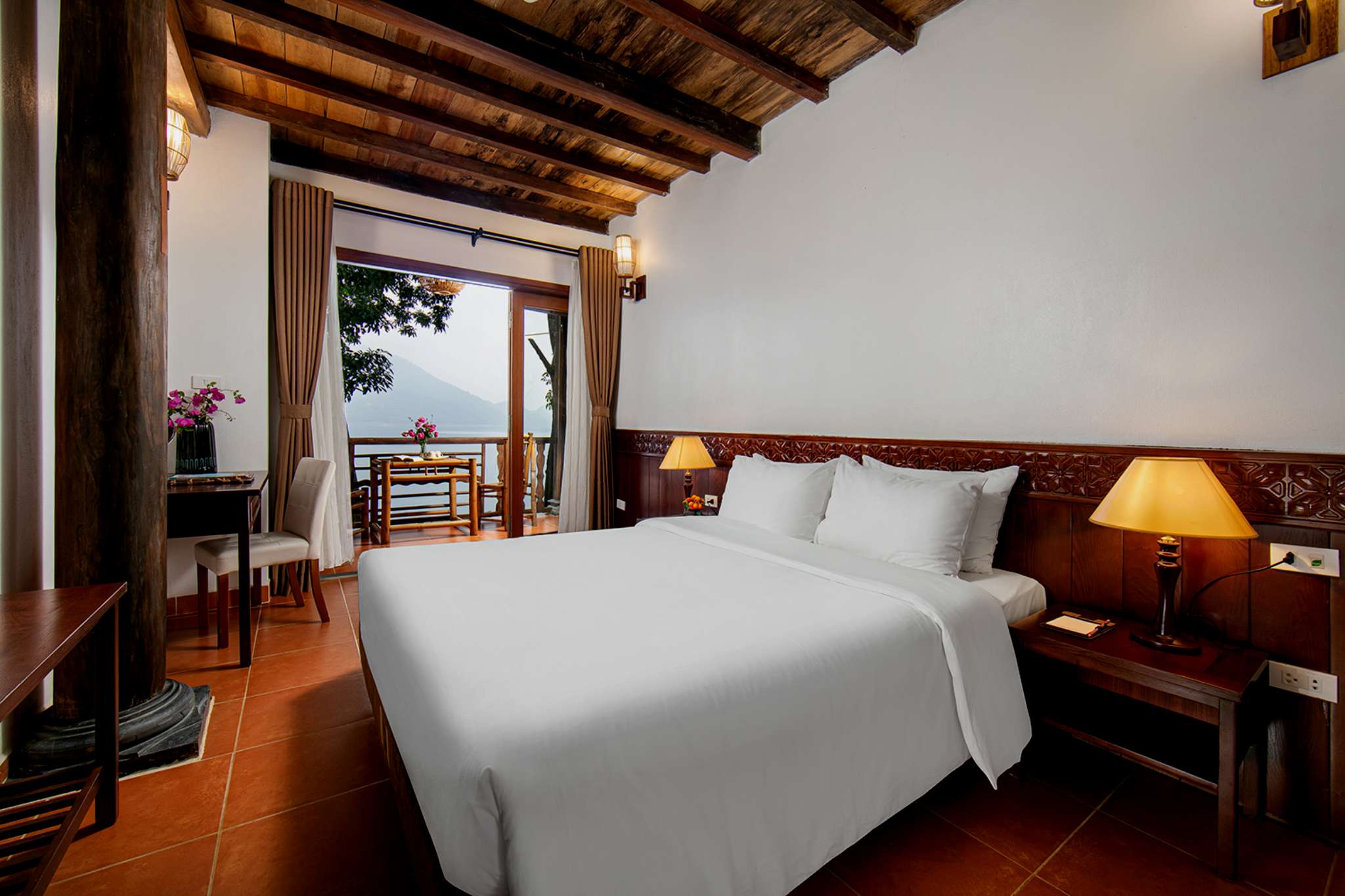 Phòng Superior Double tại Mai Châu Hideaway